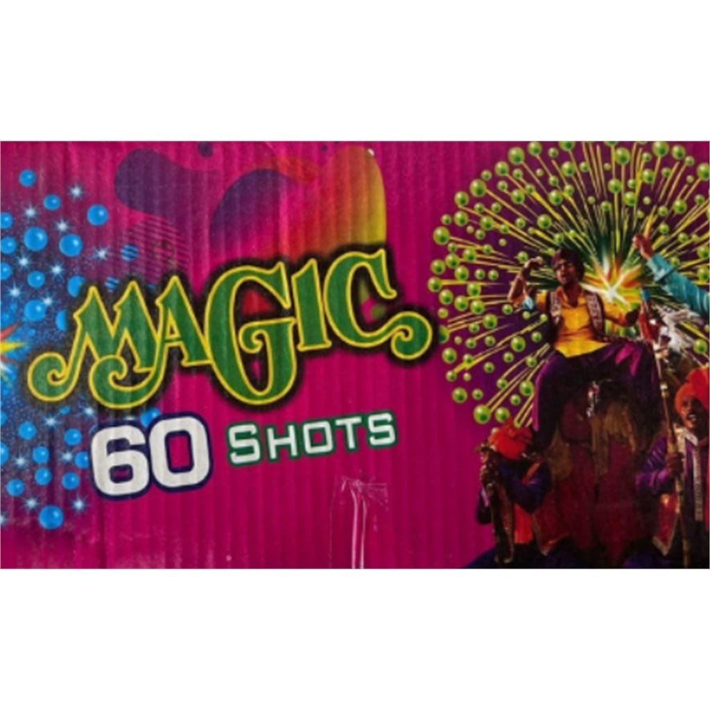 60 SHOT MULTI COLOUR